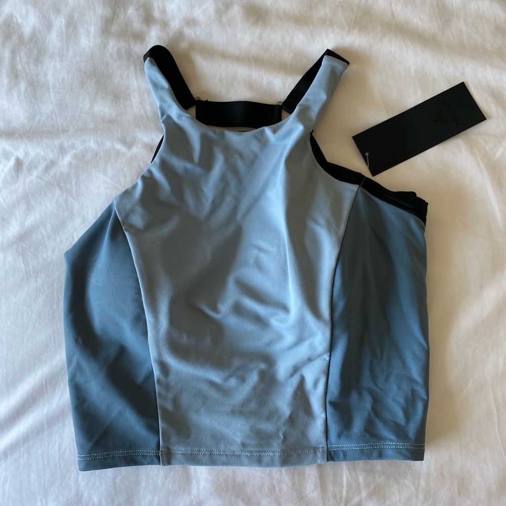 Michi Blue crop top BNWT size S